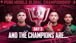 EN 2023 PMGC Grand Finals  Day 3  PUBG MOBILE Global Championship [upl. by Kriste]