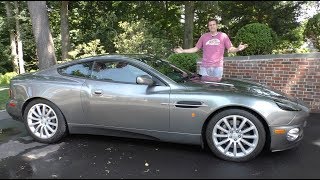 The Aston Martin Vanquish Is an 85000 Used Car Bargain [upl. by Elonore]