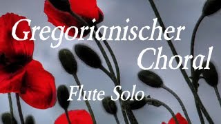 Gregorianischer Choral  Querflöte [upl. by Lovash]