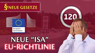 Das TEMPOLIMIT im Auto kommt Seit Juli 2024 ist diese quotISAquot EURichtlinie PFLICHT für ALLE Neuwagen [upl. by Irab]