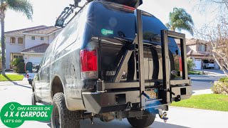 Buckstop Rear Bumper Install  Ford Excursion [upl. by Aurlie606]