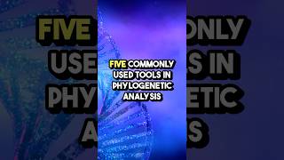 Five commonly used tools in phylogenetic analysis [upl. by Errecart89]