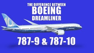 The difference between Boeing 7879 amp 78710 Dreamliner [upl. by Deroo]