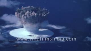 Underwater atomic bomb test 1946 [upl. by Margaretta907]