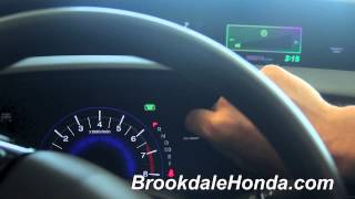 2013  Honda  Civic  Dash Brightness  How To By Luther Brookdale Honda [upl. by Judas]