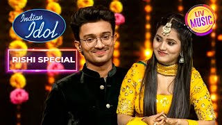 शादी की बात को लेकर Bidipta के सामने शर्मा गया Rishi  Indian Idol S13  Rishi Special [upl. by Ayiak]