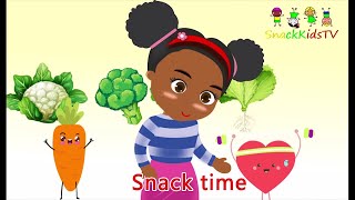 Snack time song for preschoolers and kids [upl. by Eeneg]