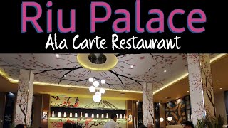 RIU PALACEAll inclusive JAPANESE Ala Cartemexico riupalace costamujeresriucancunallinclusive [upl. by Annawahs506]