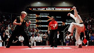 The Final Kick  Cobra Kai vs Daniel  The Karate Kid  CLIP 🔥 4K [upl. by Akahc]