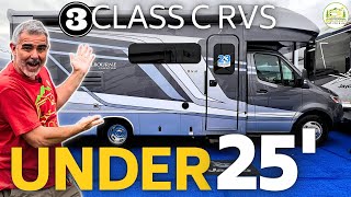 3 Compact Class C Motorhomes Under 25  New 2024 Models [upl. by Adora]