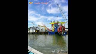 Dredging engineering vessel cutter suction dredger [upl. by Britton]