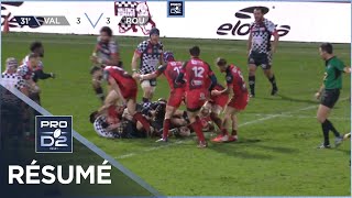 PRO D2  Résumé Stade AurillacoisAS Béziers Hérault 4313 J16  Saison 20202021 [upl. by Nahbois]