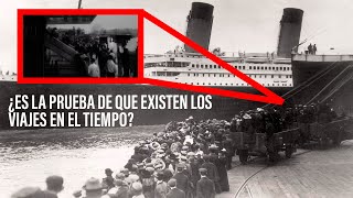 Viajero en el tiempo FILMADO en el TITANIC [upl. by Redla]