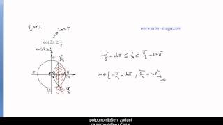 Mat3 trigonometrijske nejednadžbe vjbr3  zibrka potpuno riješenih zadataka za treći [upl. by Farlie]