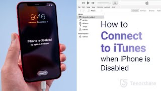 How to Connect to iTunes when iPhone is Disabled [upl. by Guillemette275]