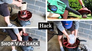 Shop Vac Hack  No More Expensive Filters [upl. by Stormie]