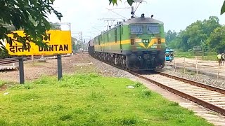 Vishakhapatnam WAG9HC twins getting Looped at Dantan [upl. by Whitney939]