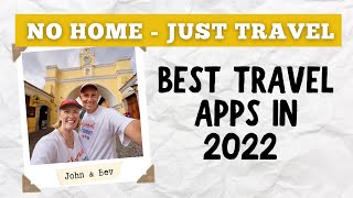 BEST APPS for TRAVELING  Rome2Rio and More  Retirement Travelers [upl. by Kirbee]