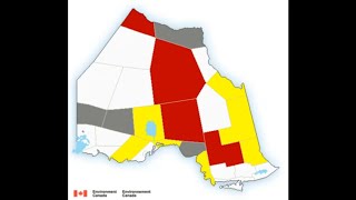 Alert Ready Tornado Warning Chapleau Ontario Canada [upl. by Carl]