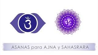 ASANAS para abrir AJNA Tercer Ojo y SAHASRARA Chakra Corona [upl. by Eustasius563]