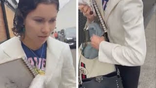 Brave Store Manager Confronts Alleged Thief Outside Boutique [upl. by Calvo503]