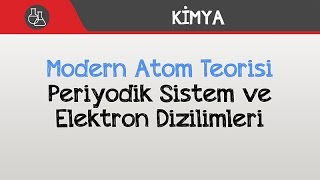 Modern Atom Teorisi  Periyodik Sistem ve Elektron Dizilimleri [upl. by Coretta]