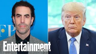 Sacha Baron Cohen Rescinds Job Offer To Trump After His Election Response  Entertainment Weekly [upl. by Assel127]