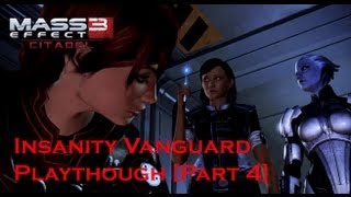 Mass Effect 3 Citadel DLC Insanity Vanguard Playthrough  Part 4  Archives 2 amp Normandy HD [upl. by Donohue]