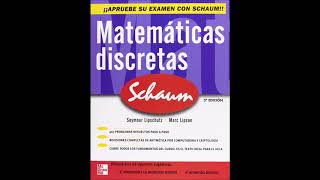 matematicas Discretas  Schaum [upl. by Elletnuahs]