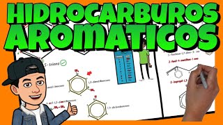 🔴 HIDROCARBUROS AROMÁTICOS  Nomenclatura y formulación orgánica [upl. by Dulciana]