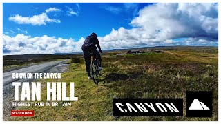 50km on the Canyon to the highest pub in Britain [upl. by Ramma]