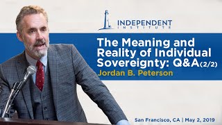 Jordan B Peterson  The Meaning and Reality of Individual Sovereignty QampA 22 [upl. by Leiuqeze]