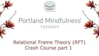 Relational Frame Theory RFT crash course pt 1 [upl. by Aday755]