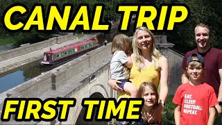 First Family Canal Cruise Living on a Narrowboat  whats it REALLY like [upl. by Garrik]