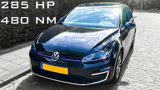 Golf GTE Stage 1 Acceleration 285 HP 480 NM StartStop off [upl. by Adnaloy239]