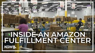 A look inside the working conditions of an Amazon fulfillment center [upl. by Menashem]