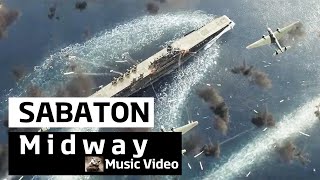 Sabaton  Midway Music Video [upl. by Nodnarg]