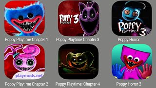 Poppy Playtime Chapter 3Poppy Playtime Chapter 4Poppy Playtime Chapter 2 Poppy Playtime Roblox [upl. by Atillertse]