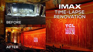 TCL Chinese Theatre IMAX Renovation  Time Lapse Video [upl. by Ahsilyt303]