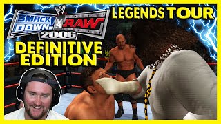 WWE Smackdown VS Raw 2006 Definitive Edition EDDIE GUERRERO SEASON MODE THE LEGENDS TOUR [upl. by Hadria]