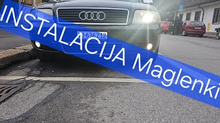 Instalacija Maglenki Audi A6 Gledaj Video [upl. by Cacilia]