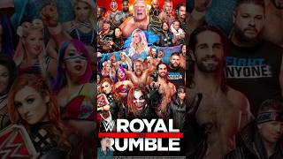 Top 10 2020 Womens Royal Rumble Participates❤ shorts ytshorts wwe [upl. by Aivon32]