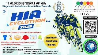 HIA CYCLOTHON 2023 [upl. by Nitsirk]