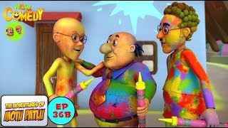 Holi  Motu Patlu in Hindi  3D Animated cartoon series for kids  As on Nickelodeon [upl. by Plunkett232]