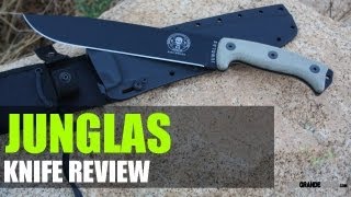 Esee Knives Junglas All Terrain Knife Review  OsoGrandeKnives [upl. by Gnof715]