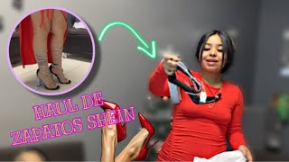 HAUL ZAPATOS SHEIN👄 ¡omg  los recomiendo [upl. by Yann]