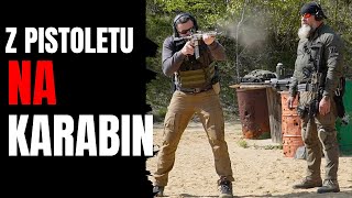 🔫 Z PISTOLETU NA KARABIN 🔥 SZKOLENIA CIĄG DALSZY [upl. by Veats636]