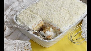 TIRAMISU PARADISO  RICETTA VELOCE E GOLOSA  Maria Grazia [upl. by Aninnaig]