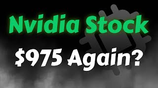 Nvidia Stock Analysis  Retest Of 975 Incoming Nvidia Stock Price Prediction [upl. by Nyla871]