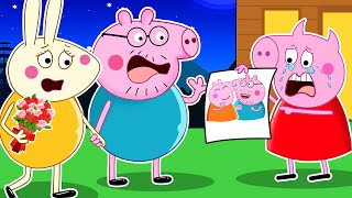 Peppa miss Mommy Pig  Peppa Pig Backstory  Peppa Pig Funny Animation [upl. by Golub]